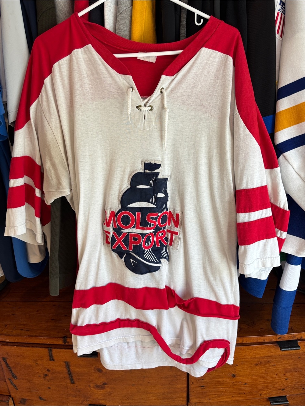 Very Retro Molson Export jersey